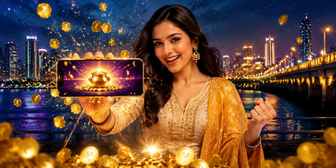 Mumbai player making mobile payment for online casino and betting